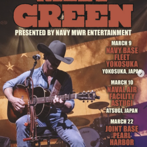 Riley Green presented by Navy MWR Entertainment